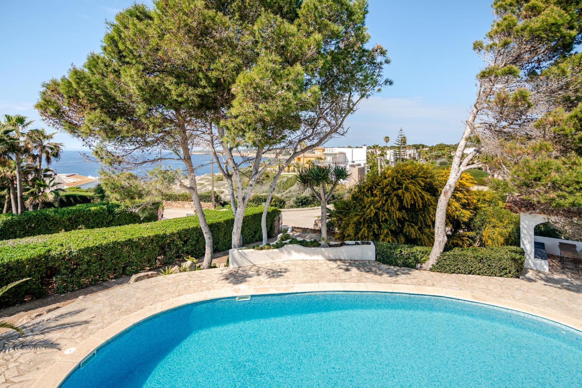Gigantische Villa Mit Meerblick, Panoramablick & Pool-Oase Cala Pi  Zewnętrze zdjęcie