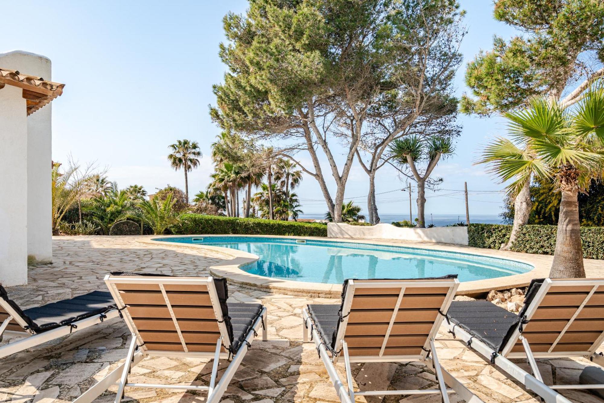 Gigantische Villa Mit Meerblick, Panoramablick & Pool-Oase Cala Pi  Zewnętrze zdjęcie